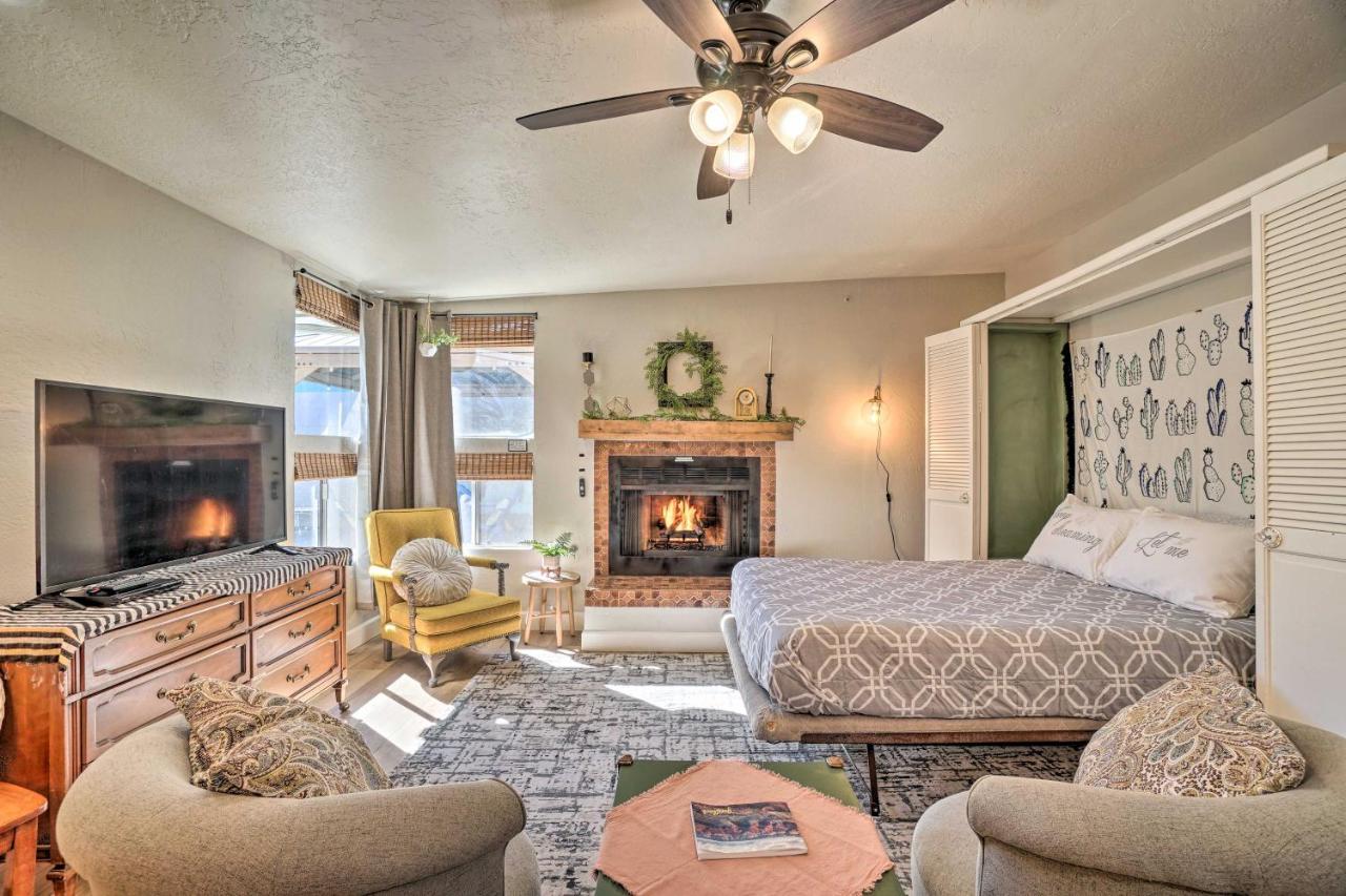 Central Williams Studio With Fireplace On Route 66!公寓 外观 照片